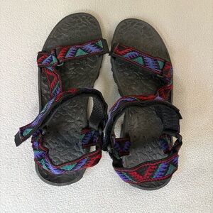 Shoremates Sport Sandals Mens Size 8 Adjustable Hiking Trail
